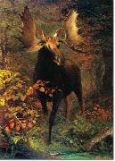 Albert Bierstadt In the Forest oil painting reproduction